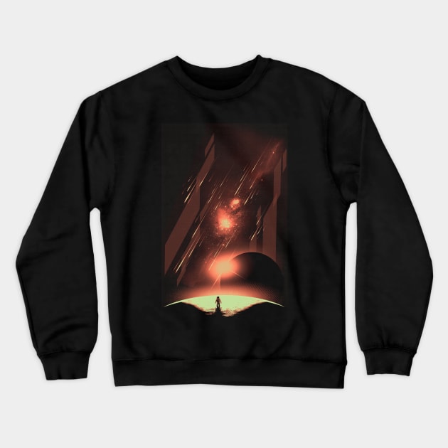 Intergalactic Travel Crewneck Sweatshirt by StevenToang